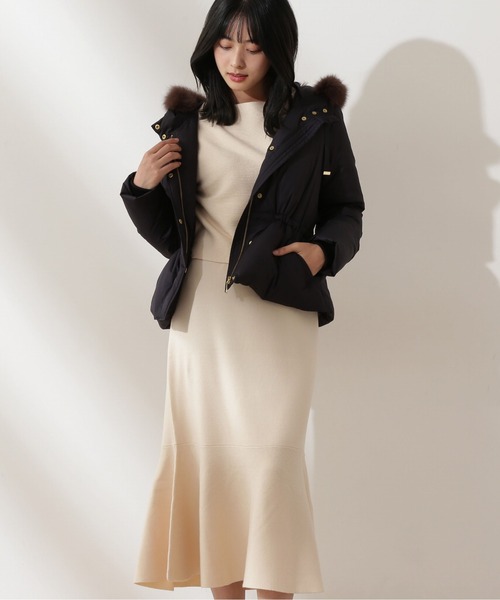 PROPORTION BODY DRESSING（プロポーションボディドレッシング）の「ウエストマークショートダウン / 1212255006（ダウンジャケット/コート・レディース・オフホワイト/ブラック/グレー系その他・MEDIUM/SMALL/X-SMALL）」の7枚目の写真