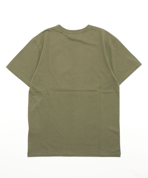 Maison Kitsune（メゾンキツネ）の「DOUBLE MONOCHROME FOX HEAD PATCH CLASSIC TEE-SHIRT（Tシャツ/カットソー・メンズ・ブラック/カーキ系/ブルー系その他・S/M/L/XL/XS）」の16枚目の写真