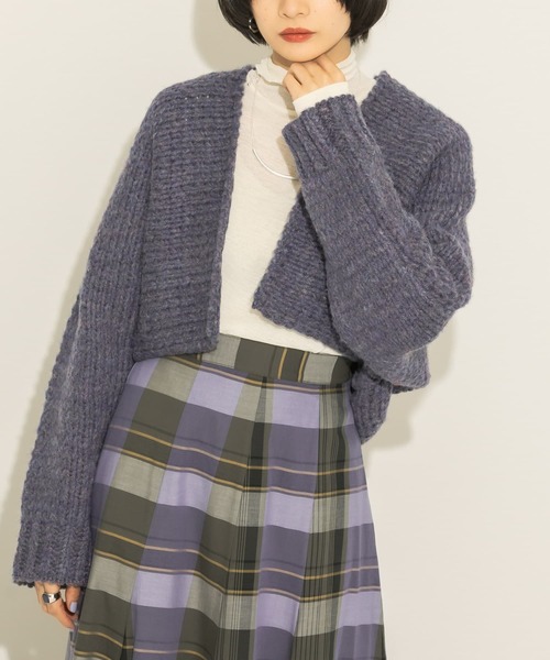 KBF（ケイビーエフ）の「ハイネックコンパクトカットソー（Tシャツ/カットソー・レディース・アイボリー/オレンジ/ラベンダー・ONE）」の11枚目の写真