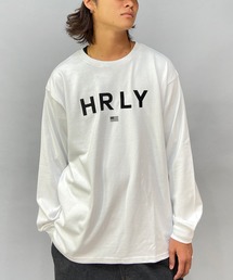 【ムラサキスポーツ別注】Hurley/ハーレー オーバーサイズ ブランドロゴ ロングスリーブTEE/ロンT MLS2200001