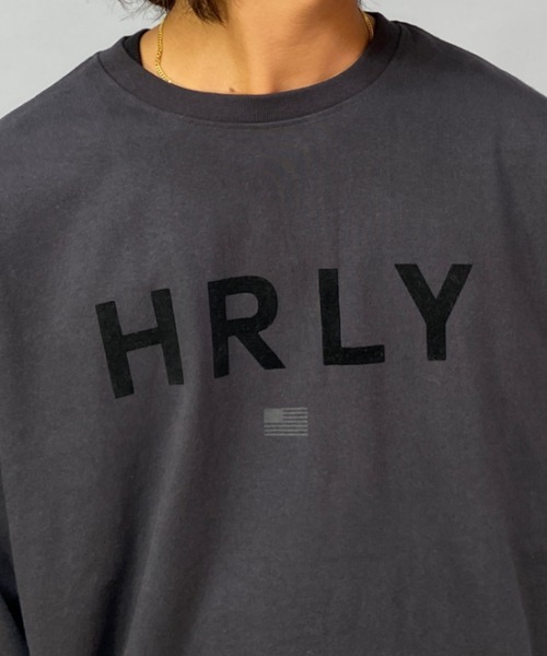 Hurley （ハーレー）の「【ムラサキスポーツ別注】Hurley/ハーレー オーバーサイズ ブランドロゴ ロングスリーブTEE/ロンT MLS2200001（Tシャツ/カットソー・メンズ・ブラック/グレー/ホワイト/グリーン・L/S/M）」の17枚目の写真
