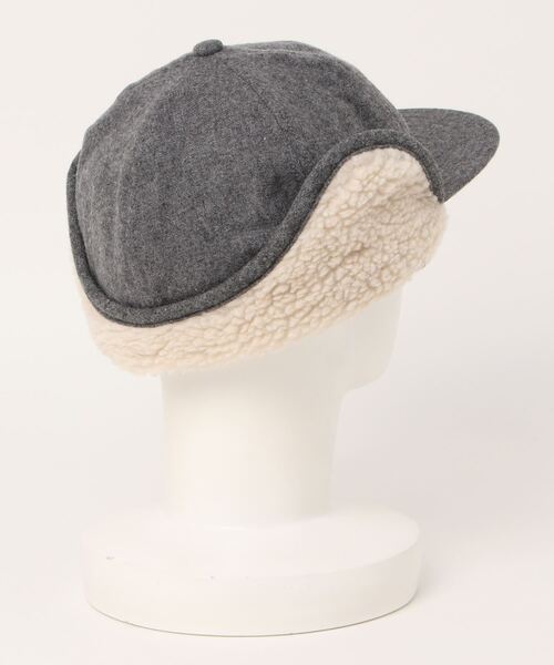 DANTON(ダントン)の「DANTON BOA 6PANEL CAP(キャップ・メンズ・ブラック/チャコール/ブラウン・F)」の4枚目の写真