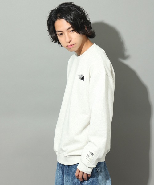 THE NORTH FACE(ザノースフェイス)の「【THE NORTH FACE/ザノースフェイス】ESSENTIAL SWEATSHIRTS/エッセンシャルスウェットシャツ(スウェット・メンズ・ブラック/オートミール/ライトカーキ/グレー・S/M/L/XL/2XL)」の20枚目の写真