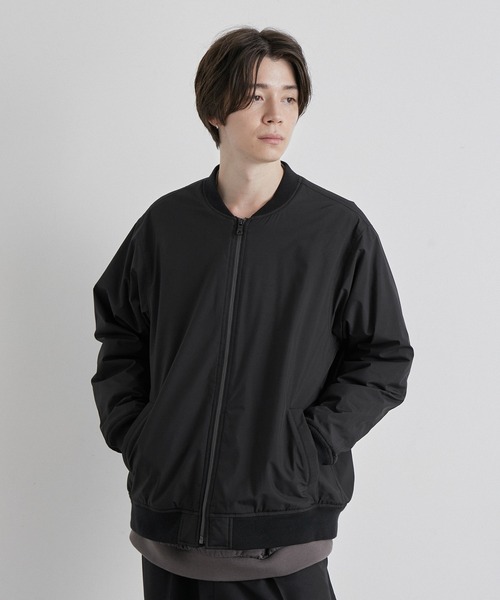JUNRED(ジュンレッド)の「オールウェザーファブリックMA-1(MA-1・メンズ・チャコールグレー/ブラック/カーキ・LL/M/L)」の5枚目の写真