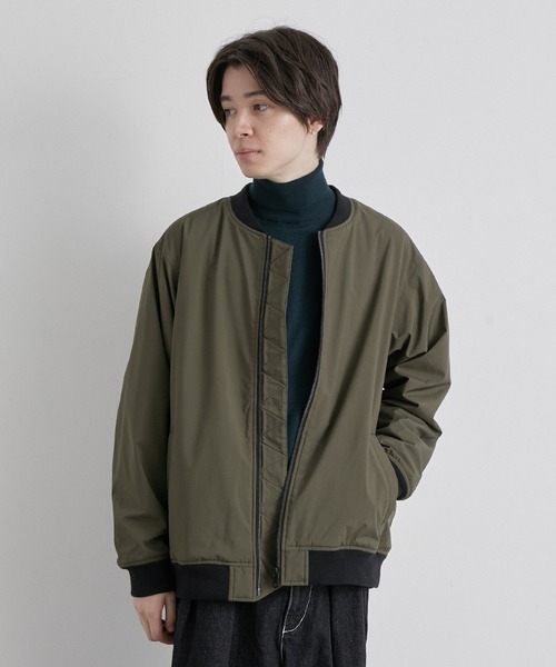 JUNRED(ジュンレッド)の「オールウェザーファブリックMA-1(MA-1・メンズ・チャコールグレー/ブラック/カーキ・LL/M/L)」の8枚目の写真
