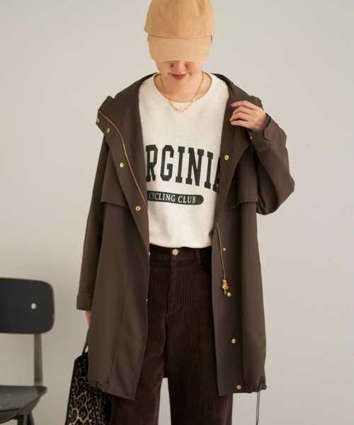 セール】LUDIAフード付きブルゾン（ブルゾン）｜FRAMeWORK