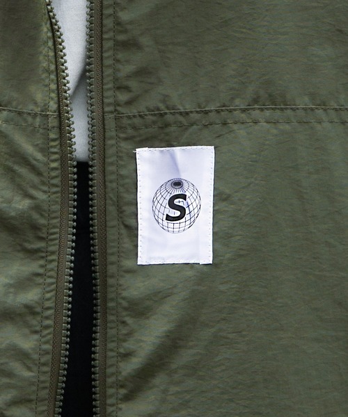 sedacle（セダクル）の「ピスネーム付きナイロンベスト（ベスト・メンズ・ブラック/カーキ・MEDIUM/LARGE）」の10枚目の写真