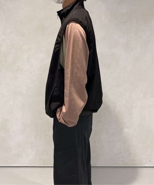 sedacle（セダクル）の「ピスネーム付きナイロンベスト（ベスト・メンズ・ブラック/カーキ・MEDIUM/LARGE）」の13枚目の写真