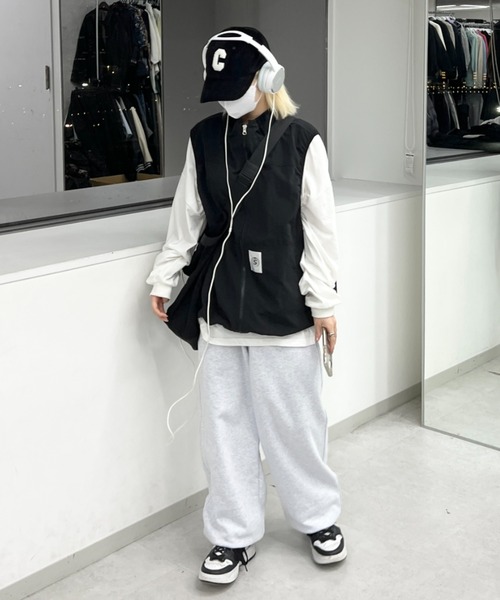 sedacle（セダクル）の「ピスネーム付きナイロンベスト（ベスト・メンズ・ブラック/カーキ・MEDIUM/LARGE）」の18枚目の写真