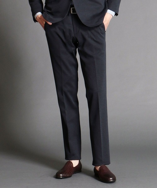 MONSIEUR NICOLE（ムッシュニコル）の「バーズアイジャージー セットアップスラックス（スラックス・メンズ・ブラック/グレー/ベージュ/ネイビー/その他1・SMALL/MEDIUM/LARGE/X-LARGE）」の4枚目の写真