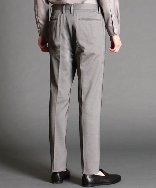 MONSIEUR NICOLE（ムッシュニコル）の「バーズアイジャージー セットアップスラックス（スラックス・メンズ・ブラック/グレー/ベージュ/ネイビー/その他1・SMALL/MEDIUM/LARGE/X-LARGE）」の14枚目の写真