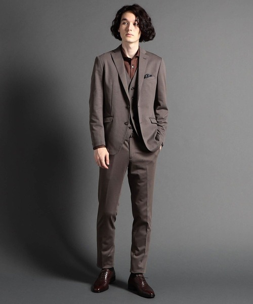 MONSIEUR NICOLE（ムッシュニコル）の「バーズアイジャージー セットアップスラックス（スラックス・メンズ・ブラック/グレー/ベージュ/ネイビー/その他1・SMALL/MEDIUM/LARGE/X-LARGE）」の13枚目の写真