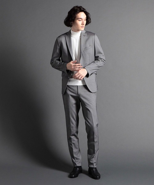 MONSIEUR NICOLE（ムッシュニコル）の「バーズアイジャージー セットアップスラックス（スラックス・メンズ・ブラック/グレー/ベージュ/ネイビー/その他1・SMALL/MEDIUM/LARGE/X-LARGE）」の19枚目の写真