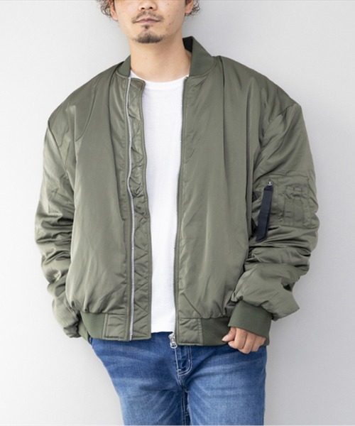 スーパーBIGシルエット中綿MA1（MA-1）｜STYLEBLOCK（スタイルブロック）