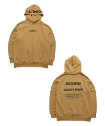 GLAZOS | フードプリントパーカー(パーカー)