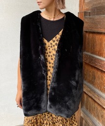 HEILIS | SPA216-636-3007 《hideka select》フェイクファージレ(ベスト)