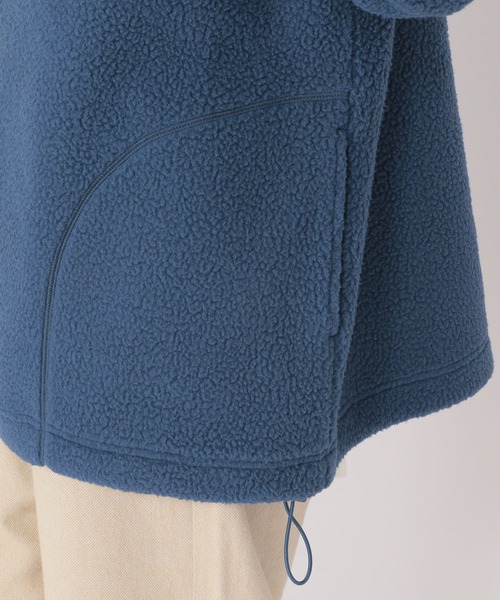 studio CLIP（スタディオクリップ）の「ボアハーフジッププルオーバー（Tシャツ/カットソー・レディース・カーキ/ブラウン/アイボリー/ブルー・FREE）」の20枚目の写真