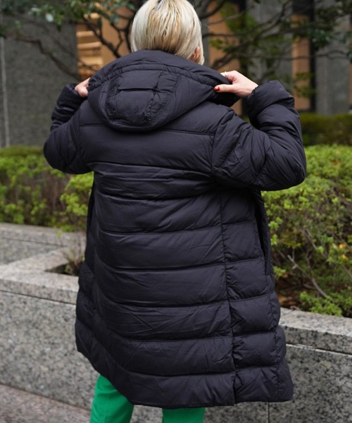 B'2nd（ビーセカンド）の「D DOT DUE×DUVETICA（ディー ドット ドゥエ×デュべティカ）SIENA 18/ダウンコート（ダウンジャケット/コート・レディース・ブラック・44/40/42）」の6枚目の写真