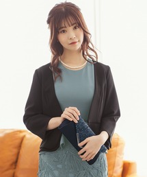 入園式 卒園式 入学式」に該当するノーカラージャケット