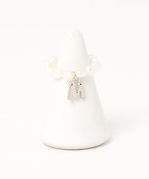 mou（モウ）の「イニシャルパールゴムリング（リング）」