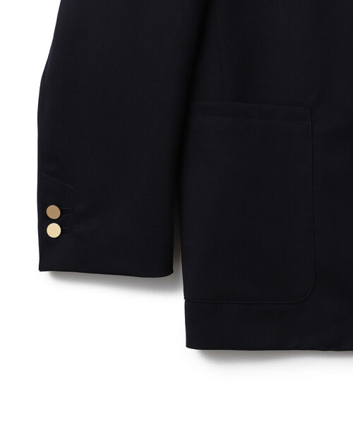 BEAMS LIGHTS(ビームスライツ)の「BEAMS LIGHTS / カルゼ 4ボタン ブレザー(テーラードジャケット・メンズ・ネイビー・SMALL/MEDIUM/LARGE)」の3枚目の写真