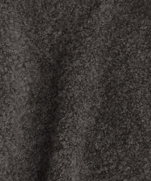 Andemiu（アンデミュウ）の「【silent/石川恋さん着用】ブークレニットタートル180667（ニット/セーター・レディース・ラベンダー/レッド/チャコールグレー・FREE）」の16枚目の写真