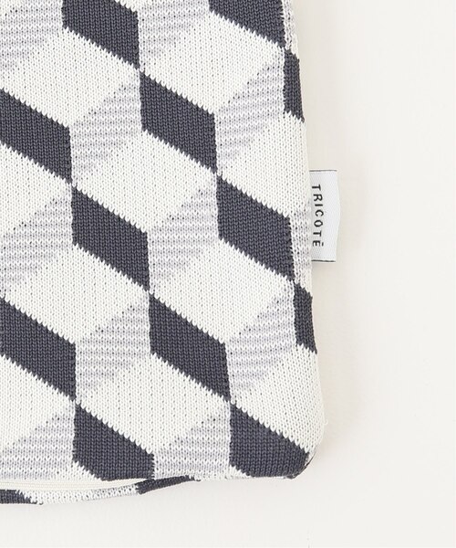 【セール】【TRICOTE/トリコテ】DIAMOND CUSHION ダイアモンド クッションカバー 45cm（ラグ/マット）｜journal standard Furniture （ジャーナルスタンダードファニチャー）