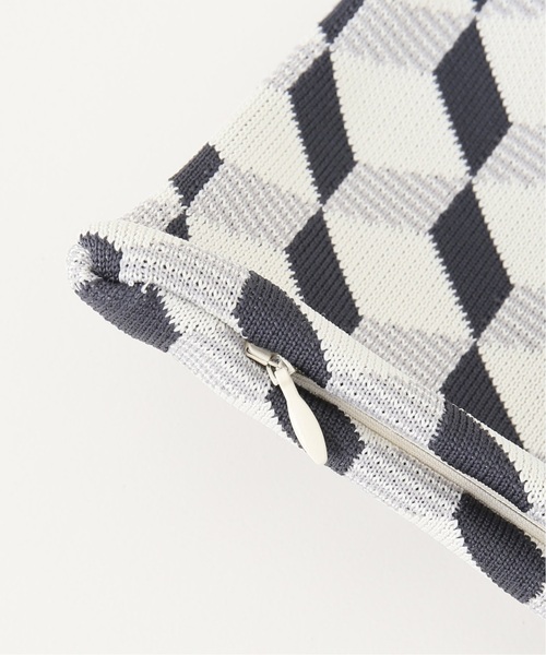 【セール】【TRICOTE/トリコテ】DIAMOND CUSHION ダイアモンド クッションカバー 45cm（ラグ/マット）｜journal standard Furniture （ジャーナルスタンダードファニチャー）