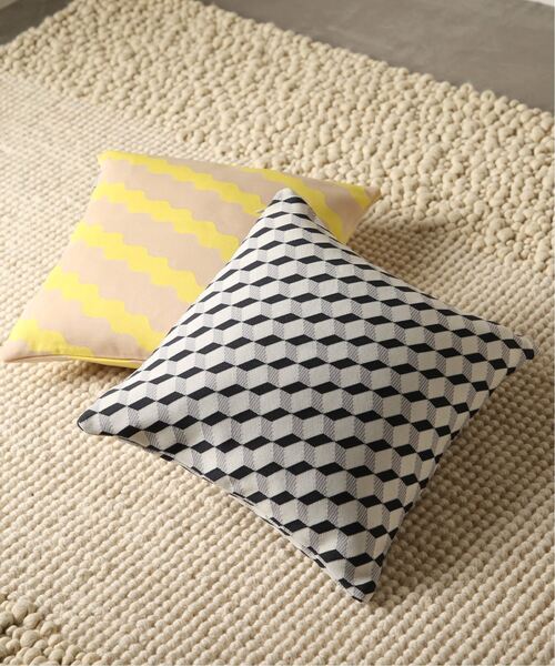 【セール】【TRICOTE/トリコテ】DIAMOND CUSHION ダイアモンド クッションカバー 45cm（ラグ/マット）｜journal standard Furniture （ジャーナルスタンダードファニチャー）