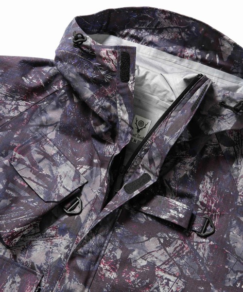 South2 West8（サウスツーウェストエイト）の「South2 West8/River Trek Jacket（ブルゾン・メンズ・グレー/ピンク・M）」の5枚目の写真