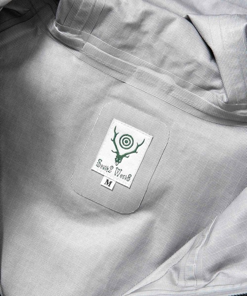 South2 West8（サウスツーウェストエイト）の「South2 West8/River Trek Jacket（ブルゾン・メンズ・グレー/ピンク・M）」の6枚目の写真