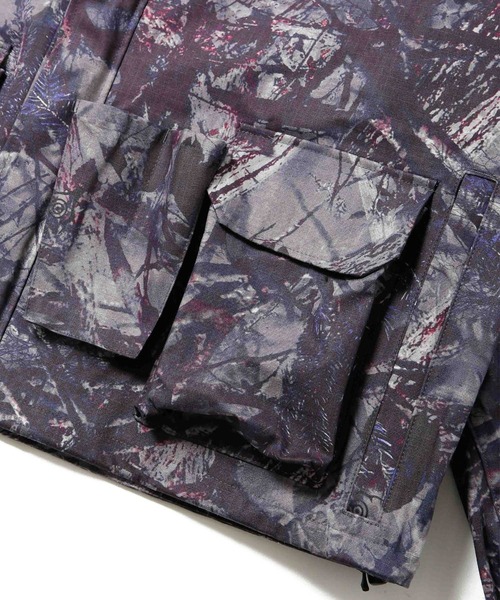 South2 West8（サウスツーウェストエイト）の「South2 West8/River Trek Jacket（ブルゾン・メンズ・グレー/ピンク・M）」の10枚目の写真