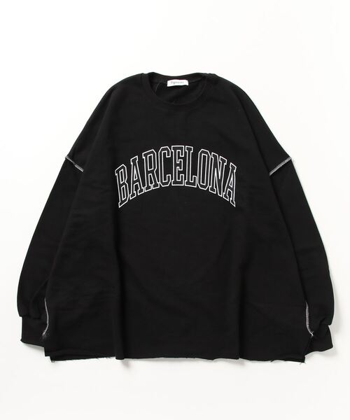 Figments（フィグメンツ）の「BARCELONAスウェット（スウェット・レディース・ブラック/ブラック系その他・FREE）」の16枚目の写真