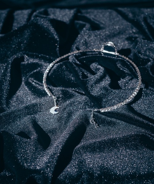 Romansual（ロマンシュアル）の「Romasual/2wayクリスタルビジューチョーカー（ネックレス・レディース・シルバー・FREE）」の11枚目の写真