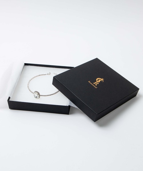 Romansual（ロマンシュアル）の「Romasual/2wayクリスタルビジューチョーカー（ネックレス・レディース・シルバー・FREE）」の14枚目の写真