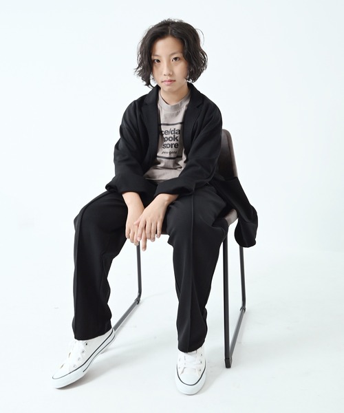 GENERATOR(ジェネレーター)の「GENERATOR/ジェネレーター T/Cポンチスーツ(セットアップ・キッズ・ブラック・150cm/130cm/140cm/160cm/120cm)」の17枚目の写真