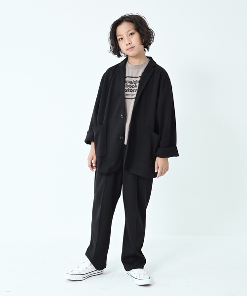 GENERATOR(ジェネレーター)の「GENERATOR/ジェネレーター T/Cポンチスーツ(セットアップ・キッズ・ブラック・150cm/130cm/140cm/160cm/120cm)」の5枚目の写真