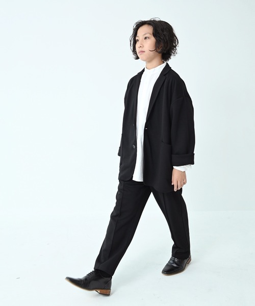 GENERATOR(ジェネレーター)の「GENERATOR/ジェネレーター T/Cポンチスーツ(セットアップ・キッズ・ブラック・150cm/130cm/140cm/160cm/120cm)」の8枚目の写真