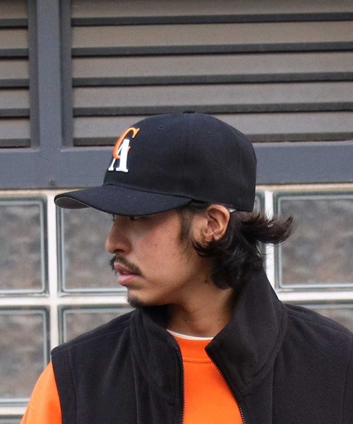 BACK NUMBER（バックナンバー）の「【BACK NUMBER】カレッジ配色ロゴキャップ（キャップ・メンズ・ブラック/グリーン・フリー）」の8枚目の写真