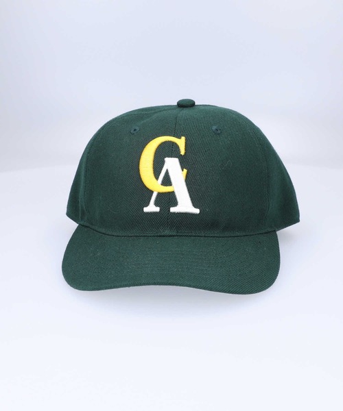 BACK NUMBER（バックナンバー）の「【BACK NUMBER】カレッジ配色ロゴキャップ（キャップ・メンズ・ブラック/グリーン・フリー）」の3枚目の写真