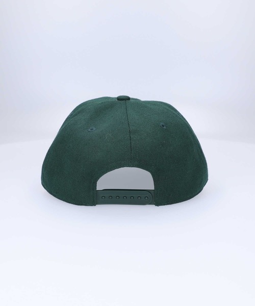 BACK NUMBER（バックナンバー）の「【BACK NUMBER】カレッジ配色ロゴキャップ（キャップ・メンズ・ブラック/グリーン・フリー）」の4枚目の写真