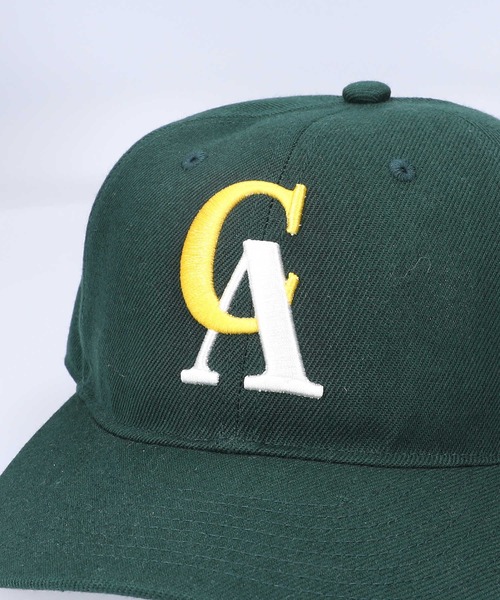 BACK NUMBER（バックナンバー）の「【BACK NUMBER】カレッジ配色ロゴキャップ（キャップ・メンズ・ブラック/グリーン・フリー）」の6枚目の写真