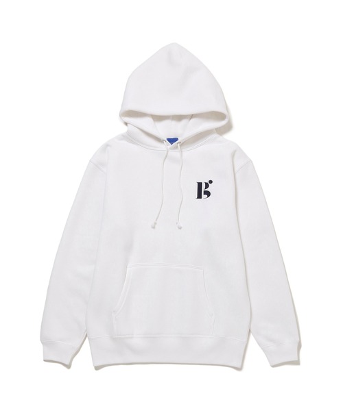 bonjour records（ボンジュールレコーズ）の「【bonjour records/ボンジュールレコード】ORIGINAL LOGO HOODIE オリジナルロゴフーディー（パーカー・メンズ・ホワイト・S/M/L/XL）」の11枚目の写真