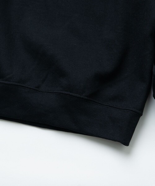 O.K.(オーケー)の「O.K./オーケー 別注 W123 手刺繍スウェット/ワッペン(Tシャツ/カットソー・メンズ・グレー/ブラック・MEDIUM/LARGE)」の6枚目の写真