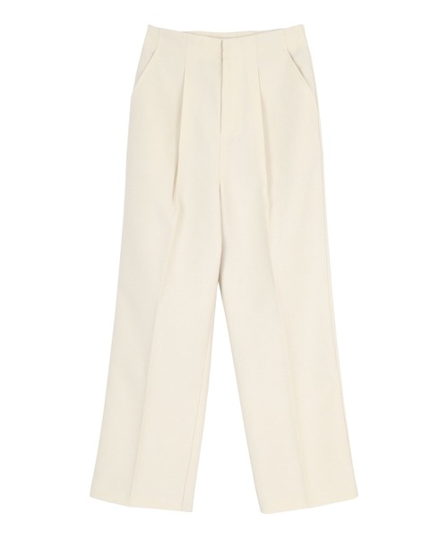 titivate(ティティベイト)の「リネンライクハイウエストセミワイドパンツ(その他パンツ・レディース・ライトブルー/アイボリー/イエロー/オレンジ/ライトグリーン・S/M/L)」の6枚目の写真