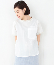 BEAMS BOY | BEAMS BOY / リブ付 プルオーバー ショートスリーブ(シャツ/ブラウス)