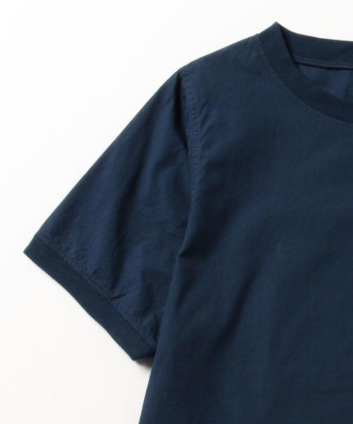 BEAMS BOY（ビームスボーイ）の「○BEAMS BOY / リブ付 プルオーバー ショートスリーブ（シャツ/ブラウス・レディース・ホワイト/カーキ/ネイビー・ONE SIZE）」の10枚目の写真