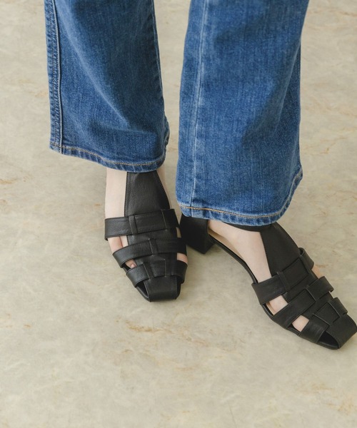 RODE SKO(ロデスコ)の「4センチグルカサンダル(サンダル・レディース・ライトグレー/ホワイト/ブラック・36/37/38)」の9枚目の写真