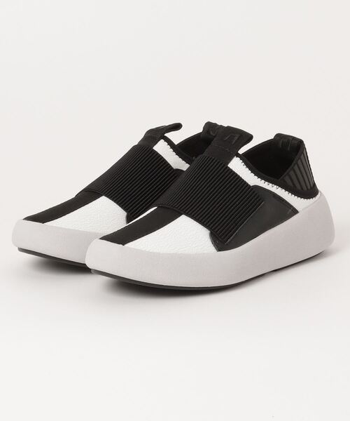 UNITED NUDE(ユナイテッドヌード)の「Bo Easy(スニーカー・レディース・ホワイト/ライトグリーン・35)」の1枚目の写真