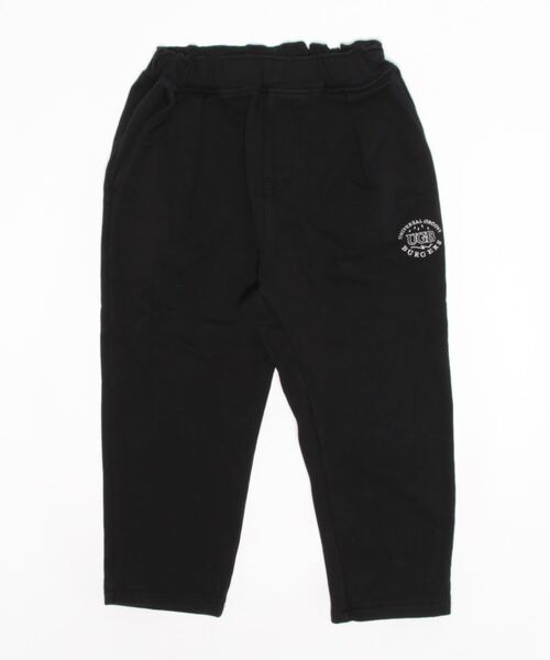 GROOVY COLORS(グルービーカラーズ)の「裏毛 UGB タック スウェット ロングパンツ(スウェットパンツ・キッズ・ブラック・120/110/100)」の2枚目の写真